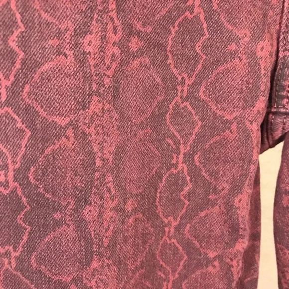 Blank NYC The Reade Crop Skinny Jean Snake Print - Picture 6 of 10